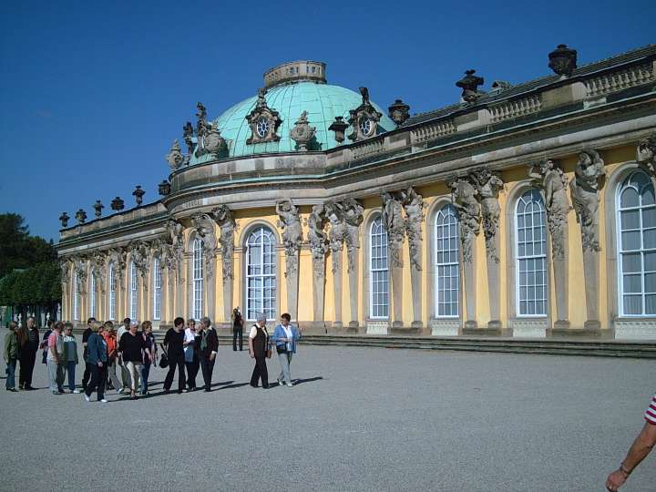 sightseeing Sanssouci