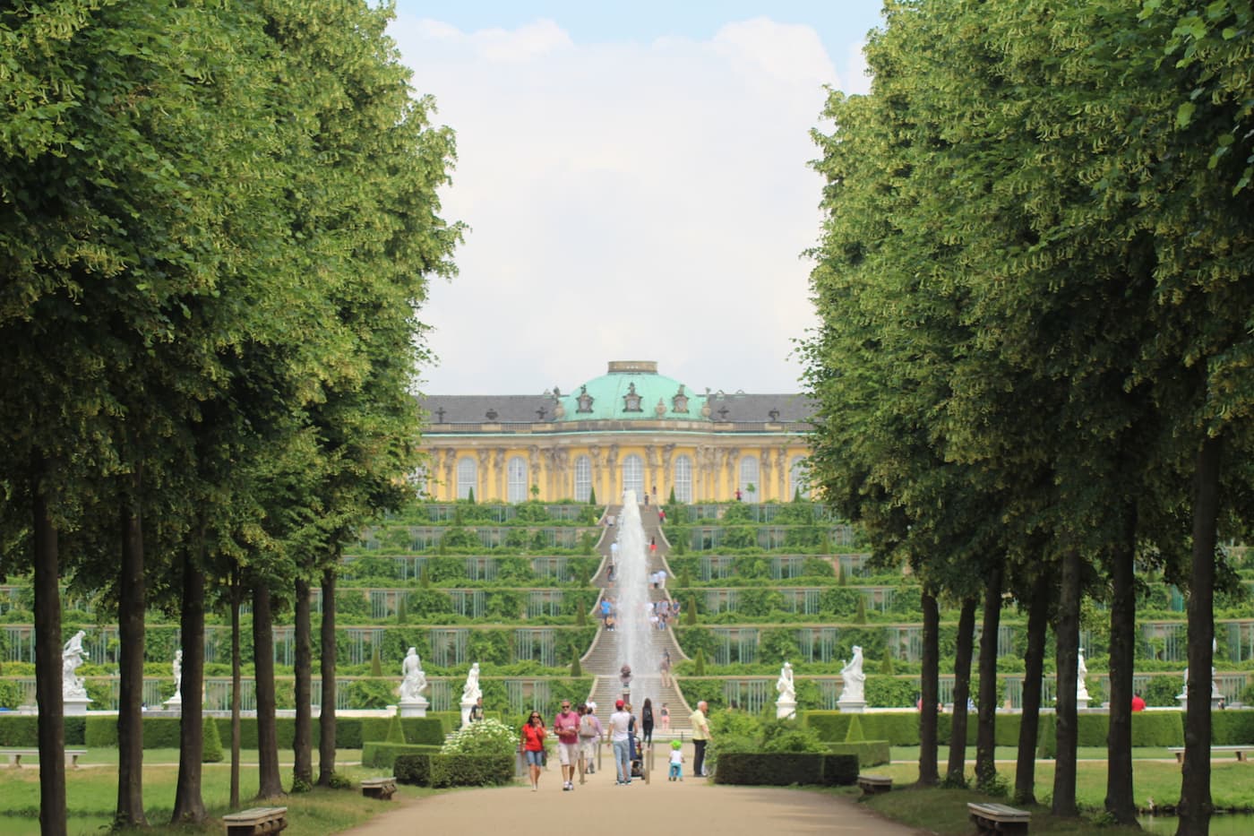 Sanssouci Palace and Vineyard Terraces